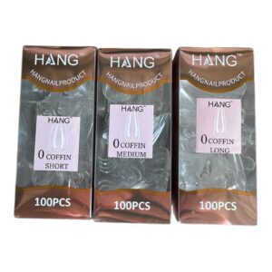 Hang Soft Gel Ex Nail Tip - Coffin Refill