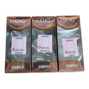 Hang Soft Gel Ex Nail Tip - Round Refill