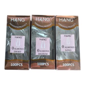 Hang Soft Gel Ex Nail Tip - Almond Refill