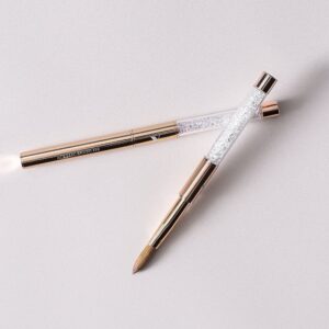 V Beauty Pure Kolinsky Brush #12 Rose Gold Edition