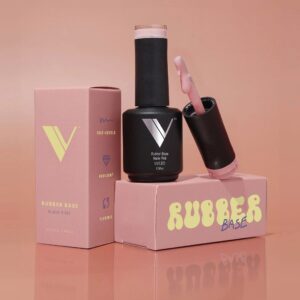 V Beauty Pure Rubber Base Nude Pink 15ml
