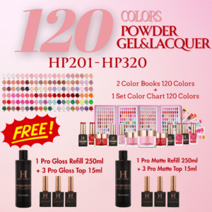 FULL LINE 4 in 1 PREMIUM ACRYLIC + GEL & LACQUER 120 NEW COLORS